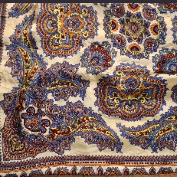 Vintage 1970’s BOHO Handmade Handkerchief Dress - Picture 3 of 4